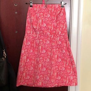 Vineyard vines strapless dress